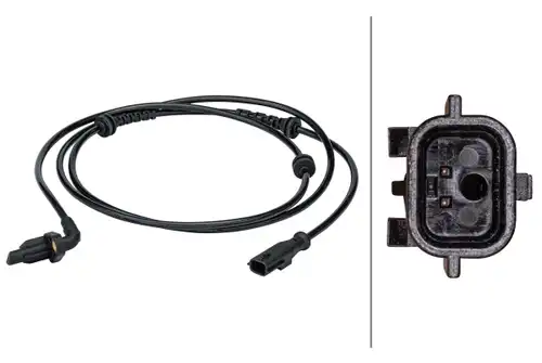 датчик, обороти на колелото HELLA 6PU 012 679-281