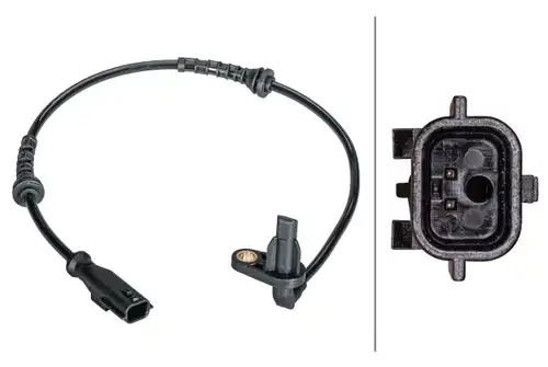 датчик, обороти на колелото HELLA 6PU 012 679-341