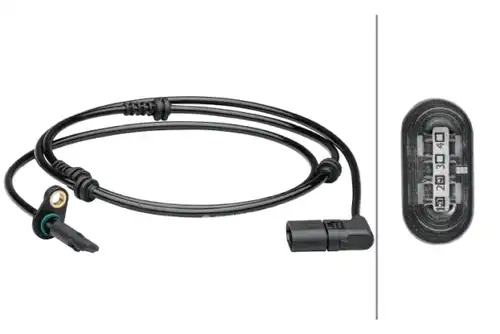 датчик, обороти на колелото HELLA 6PU 012 679-461