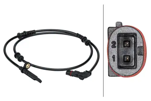 датчик, обороти на колелото HELLA 6PU 012 679-481