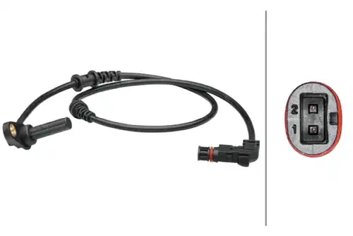 датчик, обороти на колелото HELLA 6PU 012 679-501