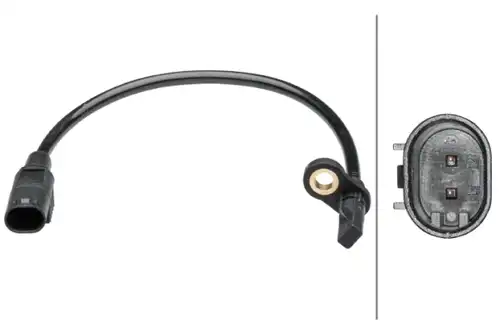 датчик, обороти на колелото HELLA 6PU 012 679-551