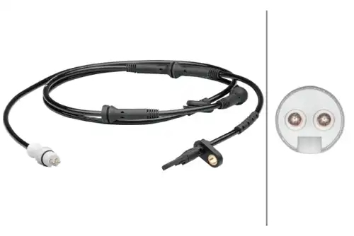 датчик, обороти на колелото HELLA 6PU 012 679-561