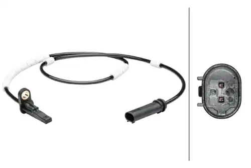 датчик, обороти на колелото HELLA 6PU 012 679-571