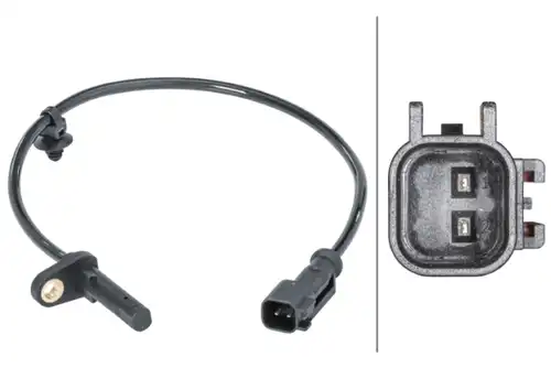 датчик, обороти на колелото HELLA 6PU 012 679-601