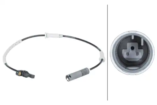 датчик, обороти на колелото HELLA 6PU 012 679-881