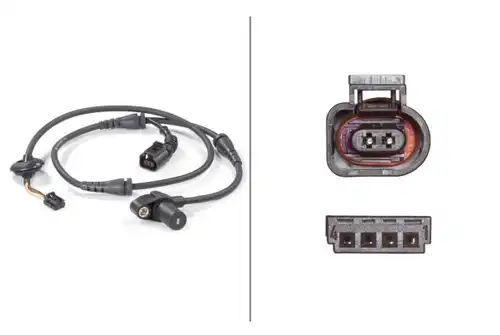 датчик, обороти на колелото HELLA 6PU 012 806-171