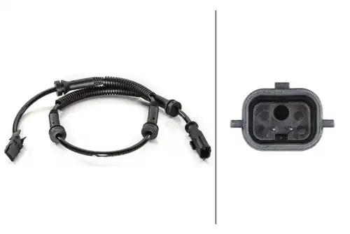 датчик, обороти на колелото HELLA 6PU 012 806-301
