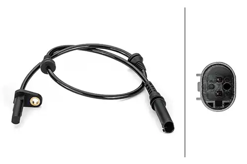датчик, обороти на колелото HELLA 6PU 012 806-471