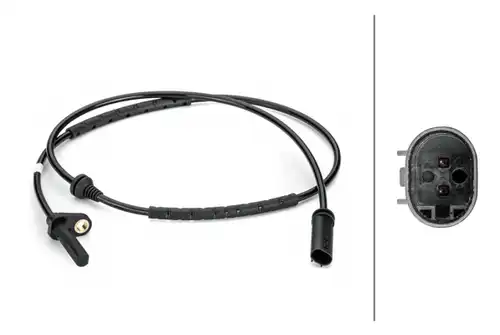 датчик, обороти на колелото HELLA 6PU 012 806-481