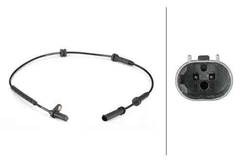 датчик, обороти на колелото HELLA 6PU 012 806-591