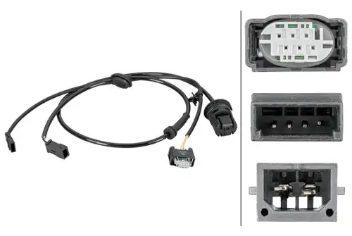датчик, обороти на колелото HELLA 6PU 012 806-801
