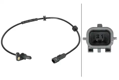 датчик, обороти на колелото HELLA 6PU 012 806-881