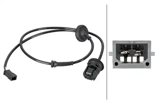 датчик, обороти на колелото HELLA 6PU 012 806-901