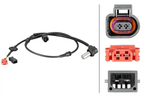 датчик, обороти на колелото HELLA 6PU 012 806-921