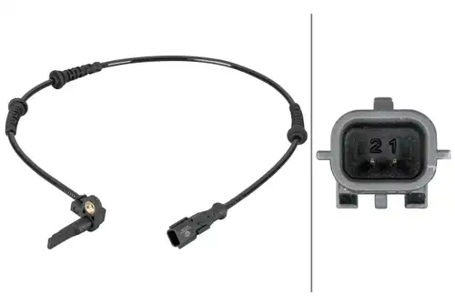 датчик, обороти на колелото HELLA 6PU 012 806-941