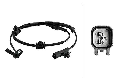 датчик, обороти на колелото HELLA 6PU 230 048-171