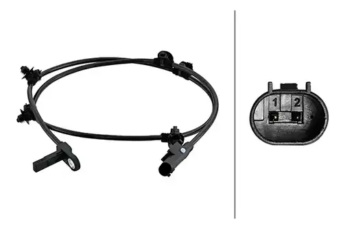 датчик, обороти на колелото HELLA 6PU 230 048-271