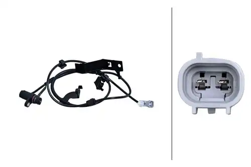 датчик, обороти на колелото HELLA 6PU 230 048-761