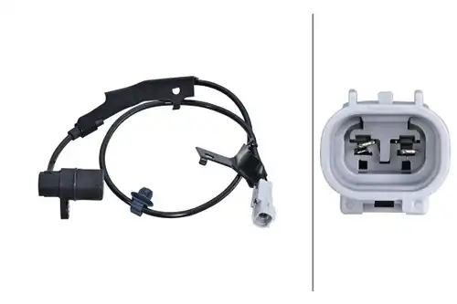 датчик, обороти на колелото HELLA 6PU 230 048-861