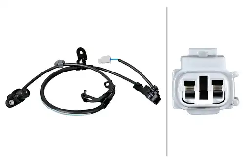 датчик, обороти на колелото HELLA 6PU 358 217-011