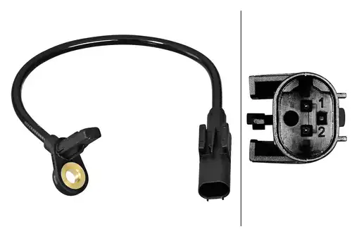 датчик, обороти на колелото HELLA 6PU 358 217-021