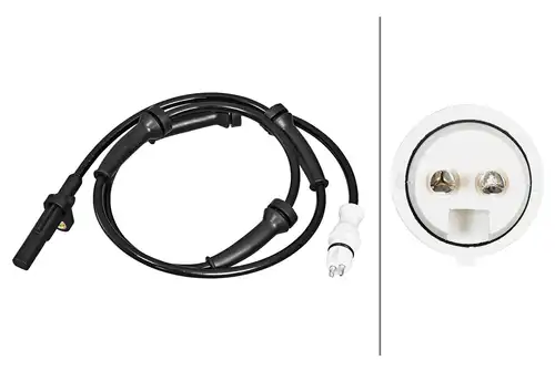 датчик, обороти на колелото HELLA 6PU 358 217-031