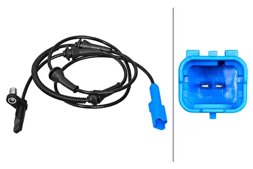 датчик, обороти на колелото HELLA 6PU 358 217-071