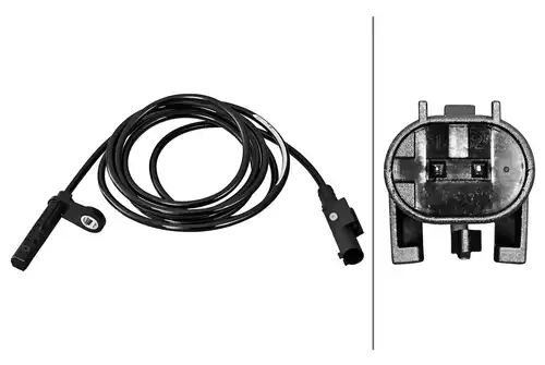 датчик, обороти на колелото HELLA 6PU 358 217-111