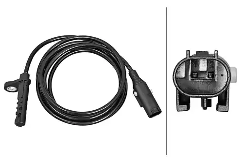 датчик, обороти на колелото HELLA 6PU 358 217-121
