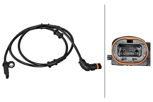 датчик, обороти на колелото HELLA 6PU 358 217-151