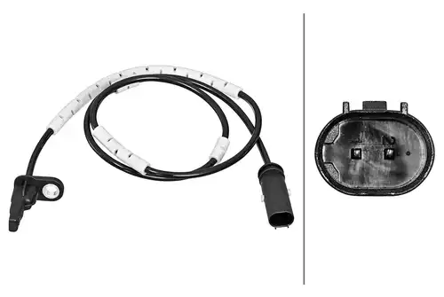 датчик, обороти на колелото HELLA 6PU 358 217-171