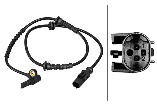 датчик, обороти на колелото HELLA 6PU 358 217-241