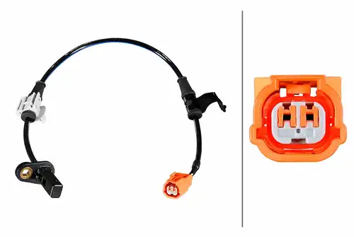 датчик, обороти на колелото HELLA 6PU 358 217-491