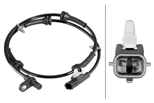 датчик, обороти на колелото HELLA 6PU 358 218-951
