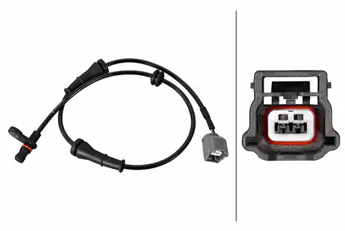 датчик, обороти на колелото HELLA 6PU 358 219-051