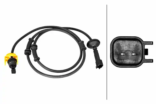 датчик, обороти на колелото HELLA 6PU 358 219-141