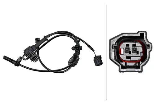 датчик, обороти на колелото HELLA 6PU 358 219-381