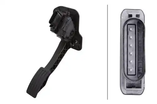 сензор, позиция на педала HELLA 6PV 010 946-211