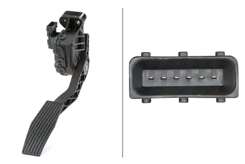 сензор, позиция на педала HELLA 6PV 010 946-291