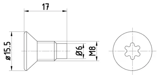 винт, спирачен диск HELLA 8DZ 355 209-041