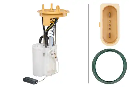горивопроводен елемент (горивна помпа+сонда) HELLA 8TF 358 106-071