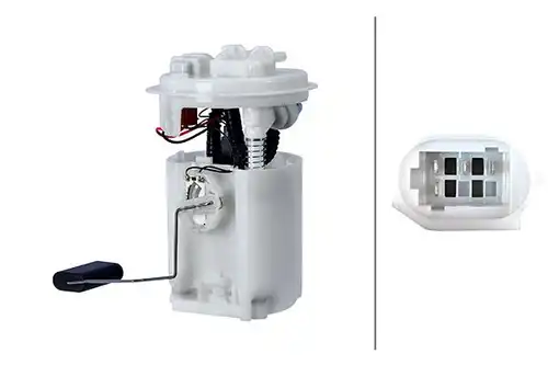 горивопроводен елемент (горивна помпа+сонда) HELLA 8TF 358 303-841