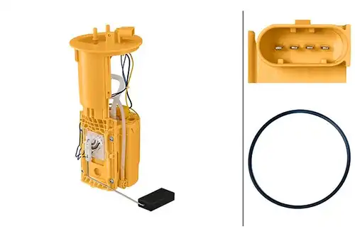 горивопроводен елемент (горивна помпа+сонда) HELLA 8TF 358 305-441