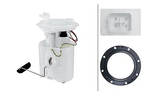 горивопроводен елемент (горивна помпа+сонда) HELLA 8TF 358 305-921