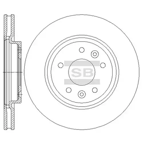 спирачен диск Hi-Q SD4251
