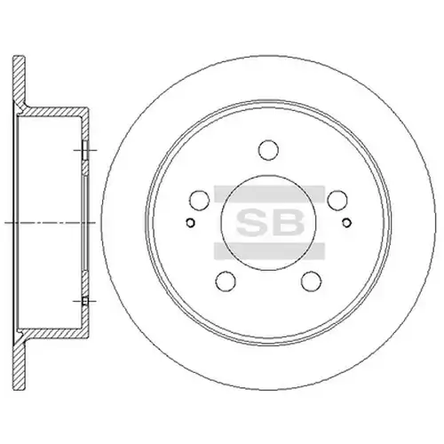 спирачен диск Hi-Q SD5201