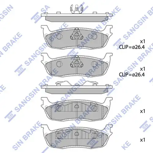 накладки Hi-Q SP1295