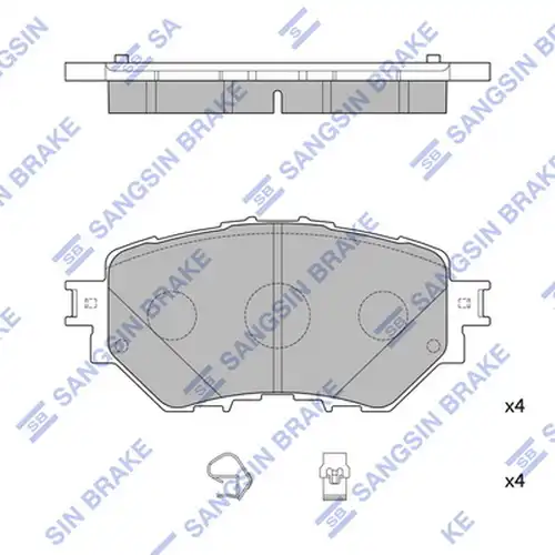 накладки Hi-Q SP4123