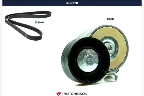 комплект пистов ремък HUTCHINSON KHV 228